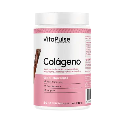 [VPCOLCHOCO] VitaPulse: Colágeno Sabor Chocolate 240 g