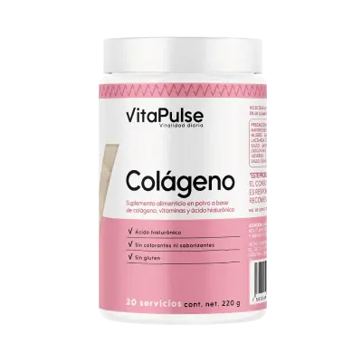 [VPCOL220G] VitaPulse: Colágeno sin Sabor 220g
