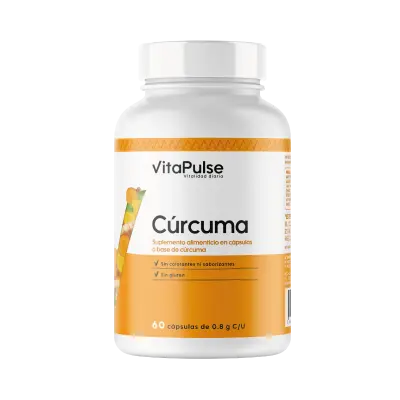 [VITACURCUMA] VitaPulse: Cúrcuma 60 Cápsulas