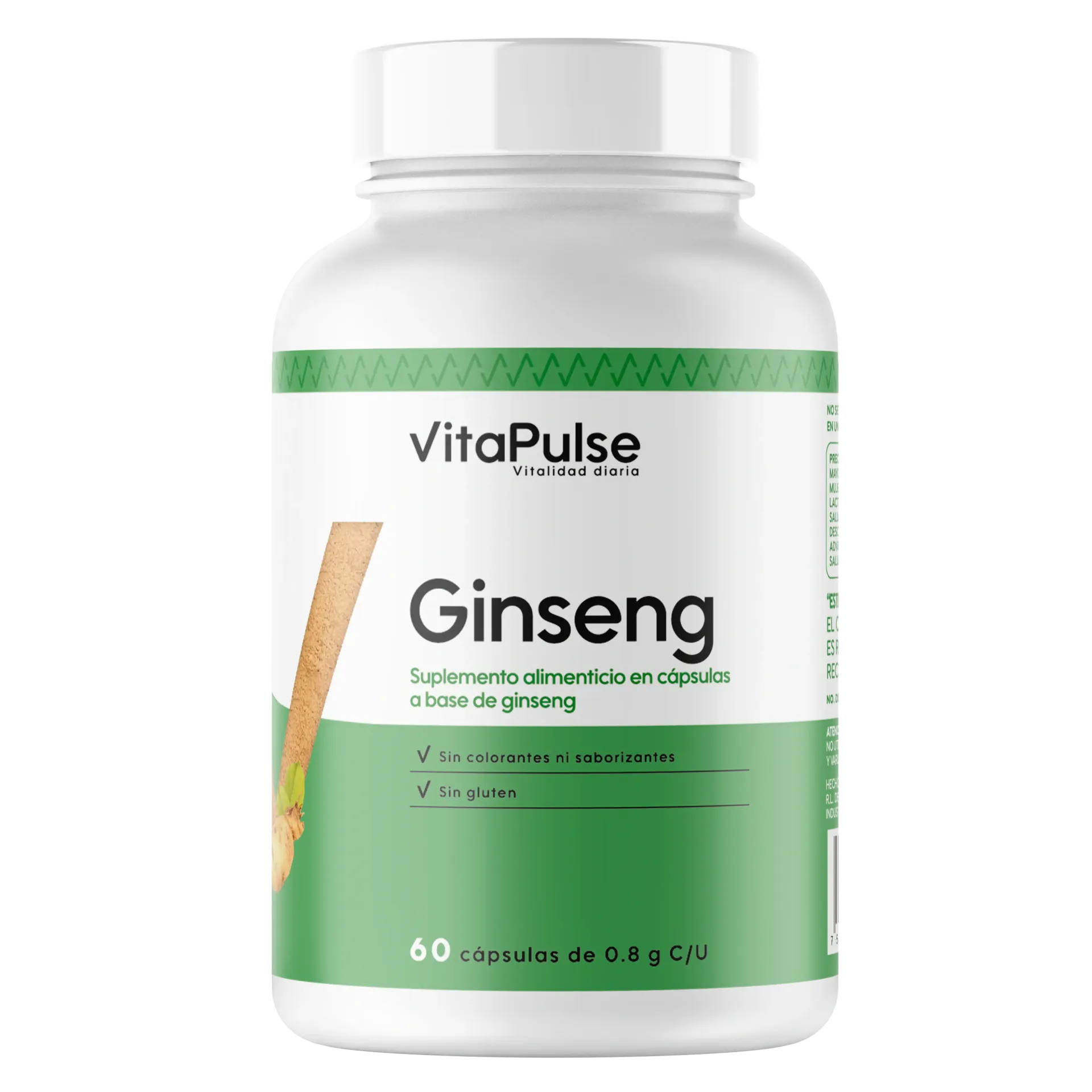 VitaPulse: Ginseng 60 Cápsulas