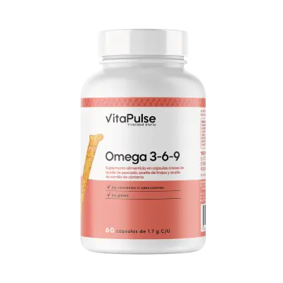 [VITAOMEGA369] VitaPulse: Omega 3-6-9 60 Cápsulas Blandas