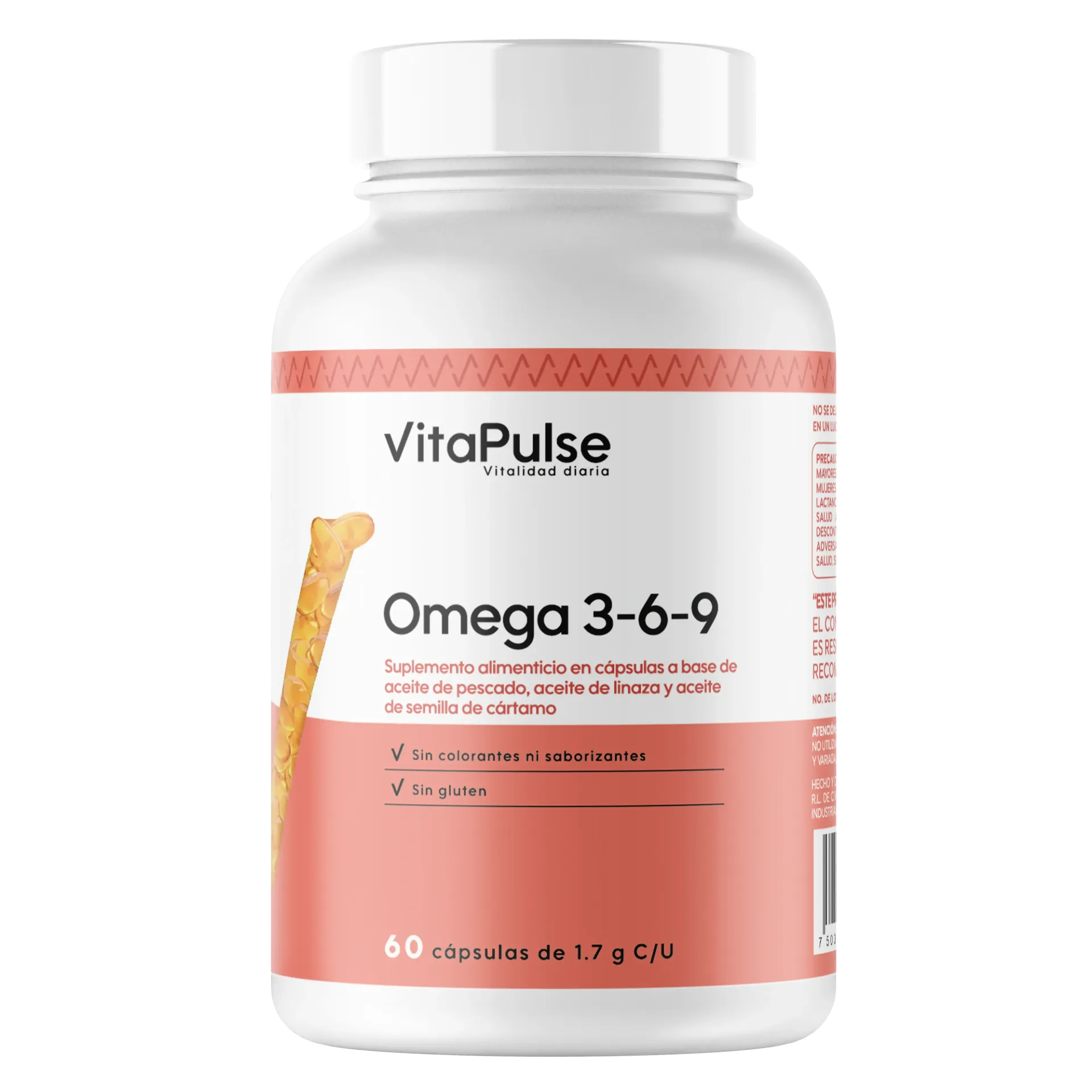 VitaPulse: Omega 3-6-9 60 Cápsulas Blandas