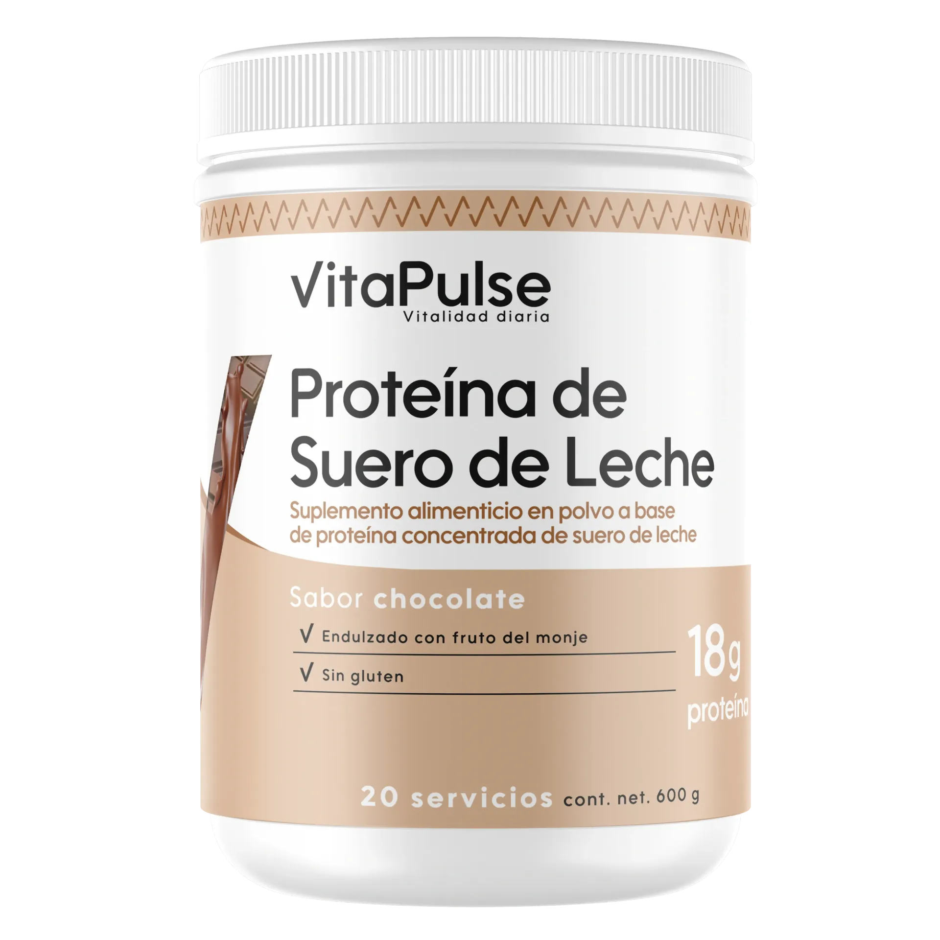 VitaPulse: Proteína Suero de Leche 600gr